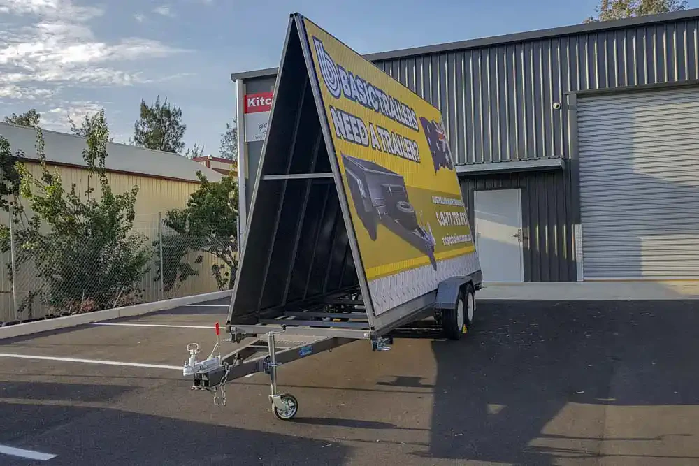 16X5 Tandem Axle Trailers 16X5 Advertising Trailers